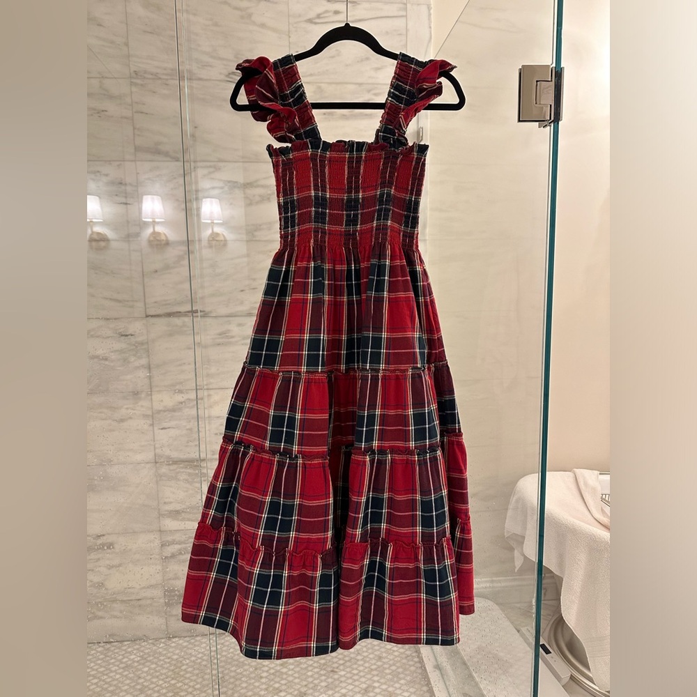 Ellie in Red Tartan